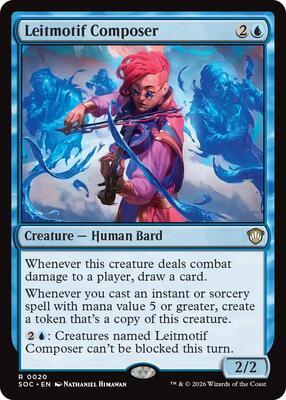 Leitmotif Composer card from Commander: Secrets of Strixhaven