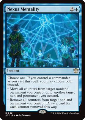 Nexus Mentality card from Commander: Secrets of Strixhaven