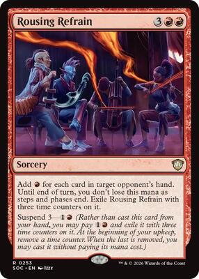 Rousing Refrain card from Commander: Secrets of Strixhaven