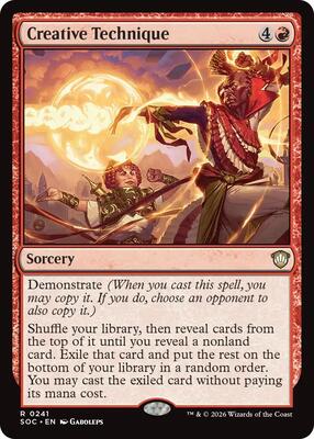 Creative Technique card from Commander: Secrets of Strixhaven