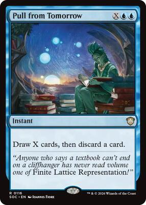 Pull from Tomorrow card from Commander: Secrets of Strixhaven