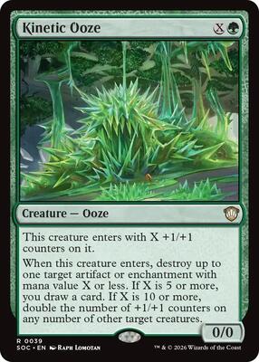 Kinetic Ooze card from Commander: Secrets of Strixhaven