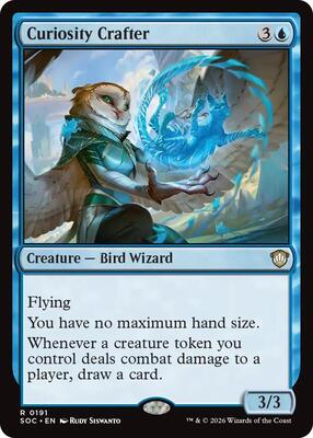 Curiosity Crafter card from Commander: Secrets of Strixhaven