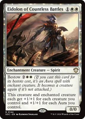 Eidolon of Countless Battles card from Commander: Secrets of Strixhaven