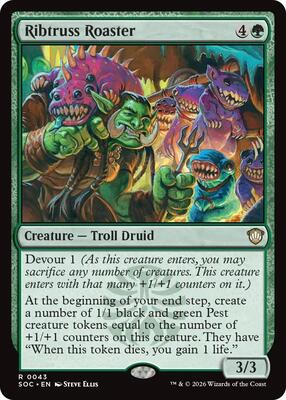 Ribtruss Roaster card from Commander: Secrets of Strixhaven