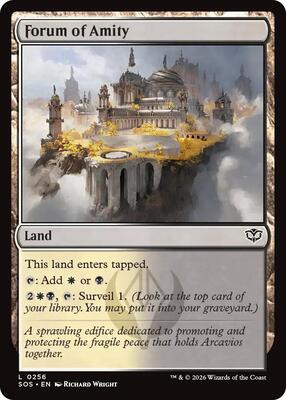 Forum of Amity card from Secrets of Strixhaven