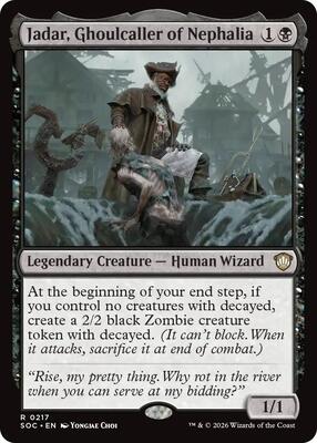 Jadar, Ghoulcaller of Nephalia card from Commander: Secrets of Strixhaven