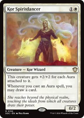 Kor Spiritdancer card from Commander: Secrets of Strixhaven
