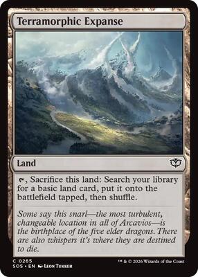 Terramorphic Expanse card from Secrets of Strixhaven