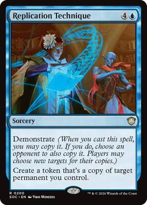 Replication Technique card from Commander: Secrets of Strixhaven