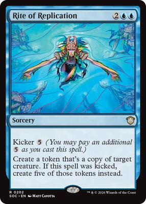 Rite of Replication card from Commander: Secrets of Strixhaven