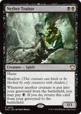 Nether Traitor card from Commander: Secrets of Strixhaven