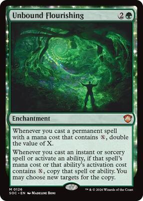 Unbound Flourishing card from Commander: Secrets of Strixhaven