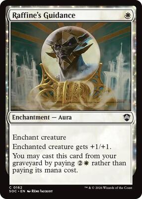 Raffine's Guidance card from Commander: Secrets of Strixhaven