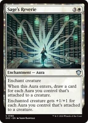 Sage's Reverie card from Commander: Secrets of Strixhaven