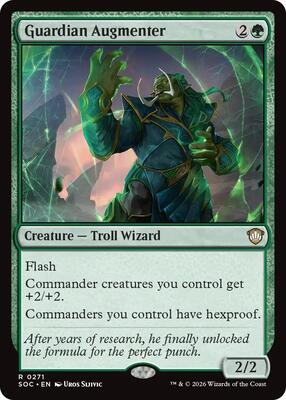 Guardian Augmenter card from Commander: Secrets of Strixhaven