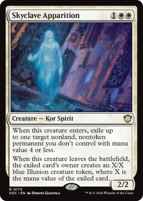 Skyclave Apparition card from Commander: Secrets of Strixhaven