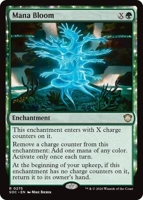 Mana Bloom card from Commander: Secrets of Strixhaven