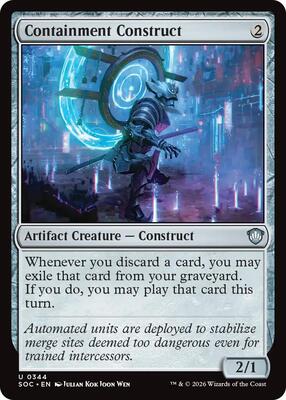 Containment Construct card from Commander: Secrets of Strixhaven