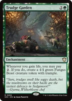 Trudge Garden card from Commander: Secrets of Strixhaven