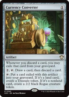 Currency Converter card from Commander: Secrets of Strixhaven