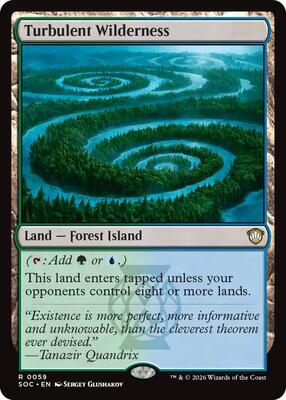 Turbulent Wilderness card from Commander: Secrets of Strixhaven