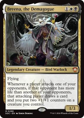 Breena, the Demagogue card from Commander: Secrets of Strixhaven