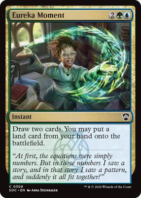 Eureka Moment card from Commander: Secrets of Strixhaven
