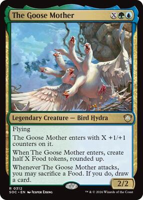 The Goose Mother card from Commander: Secrets of Strixhaven