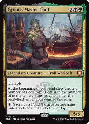Gyome, Master Chef card from Commander: Secrets of Strixhaven