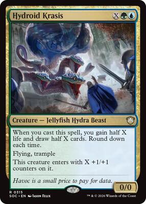 Hydroid Krasis card from Commander: Secrets of Strixhaven