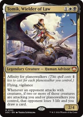 Tomik, Wielder of Law card from Commander: Secrets of Strixhaven