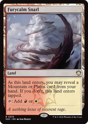 Furycalm Snarl card from Commander: Secrets of Strixhaven
