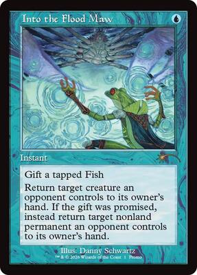 Into the Flood Maw (Retro Frame) card from WPN & Gateway Promos