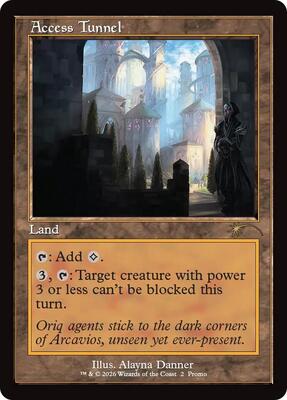 Access Tunnel (Retro Frame) card from WPN & Gateway Promos