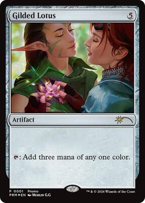 Gilded Lotus card from WPN & Gateway Promos