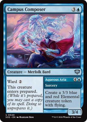 Campus Composer card from Secrets of Strixhaven