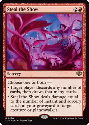Steal the Show card from Secrets of Strixhaven