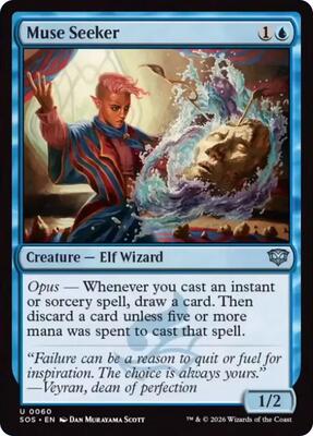 Muse Seeker card from Secrets of Strixhaven