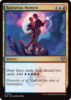 Rapturous Moment card from Secrets of Strixhaven
