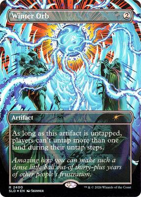 Winter Orb (2400) card from Secret Lair Drop Series