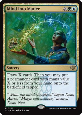 Mind into Matter card from Secrets of Strixhaven