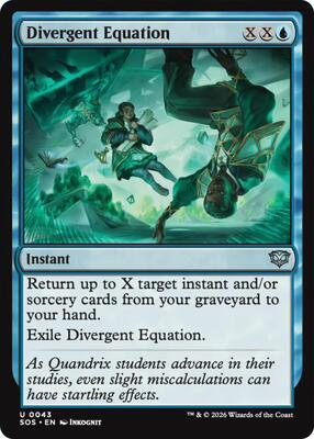 Divergent Equation card from Secrets of Strixhaven