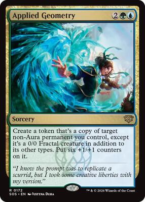 Applied Geometry card from Secrets of Strixhaven