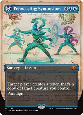 Echocasting Symposium (Borderless) card from Secrets of Strixhaven
