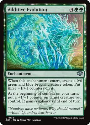 Additive Evolution card from Secrets of Strixhaven