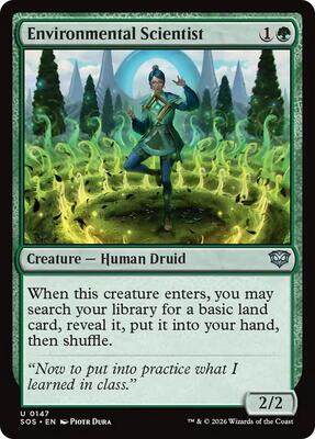 Environmental Scientist card from Secrets of Strixhaven
