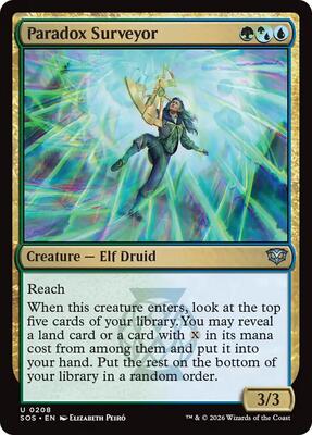 Paradox Surveyor card from Secrets of Strixhaven