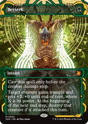 Berserk card from Secrets of Strixhaven: Mystical Archive