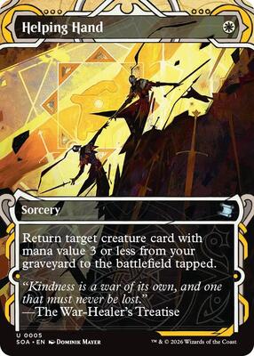Helping Hand card from Secrets of Strixhaven: Mystical Archive